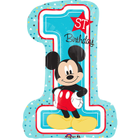 SUPERSHAPE MICKEY 1ST BIRTHDAY
